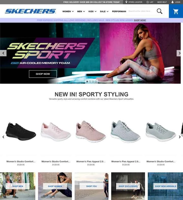 スケッチャーズ オーストラリア公式サイト: SKECHERS Australia