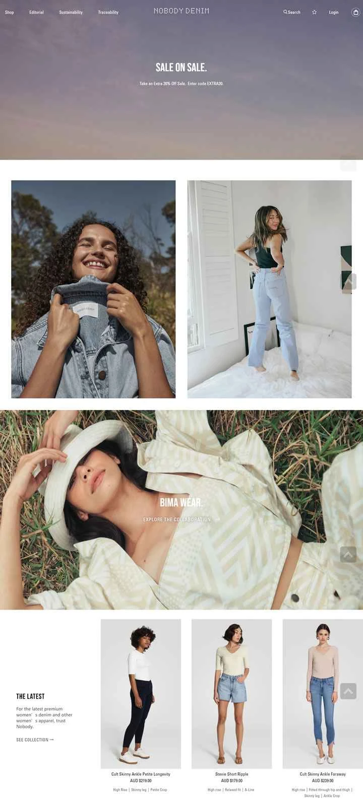 Nobody Denim 公式サイト: プレミアムレディースジーンズを購入