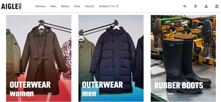 AIGLE 日本公式オンラインストア：フランスのライフスタイルブランド