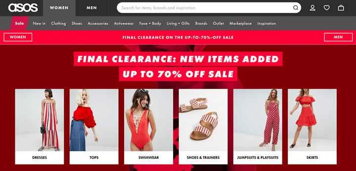 ASOS ベルギー: 英国のオンライン小売業者およびプライベートブランド