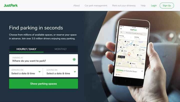 JustPark: ヨーロッパ最大の予約制駐車場マーケット
