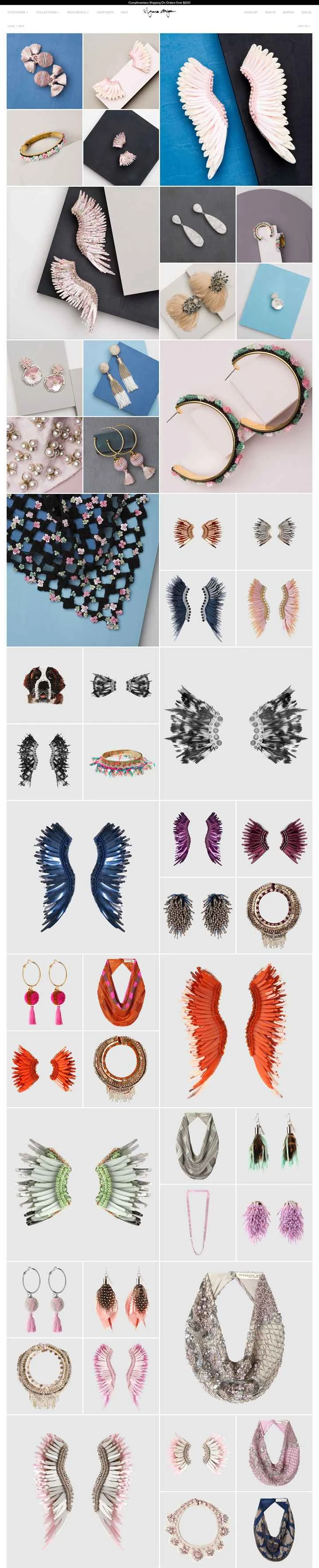 見事な手作りのファッションジュエリー：ミニョンヌ・ガヴィガン