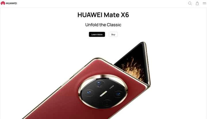 Huawei UAE公式サイト：Huawei AE