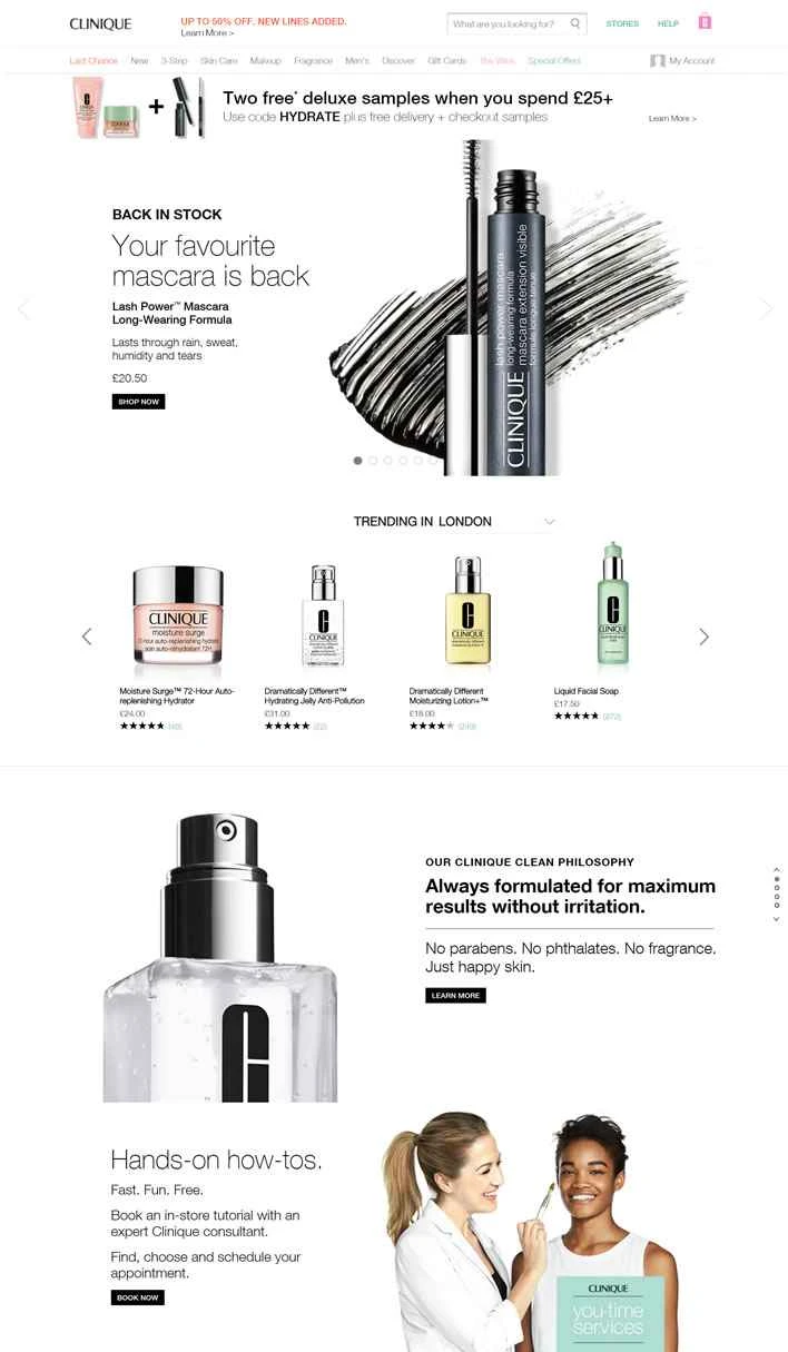 クリニークUK公式サイト：クリニークUK