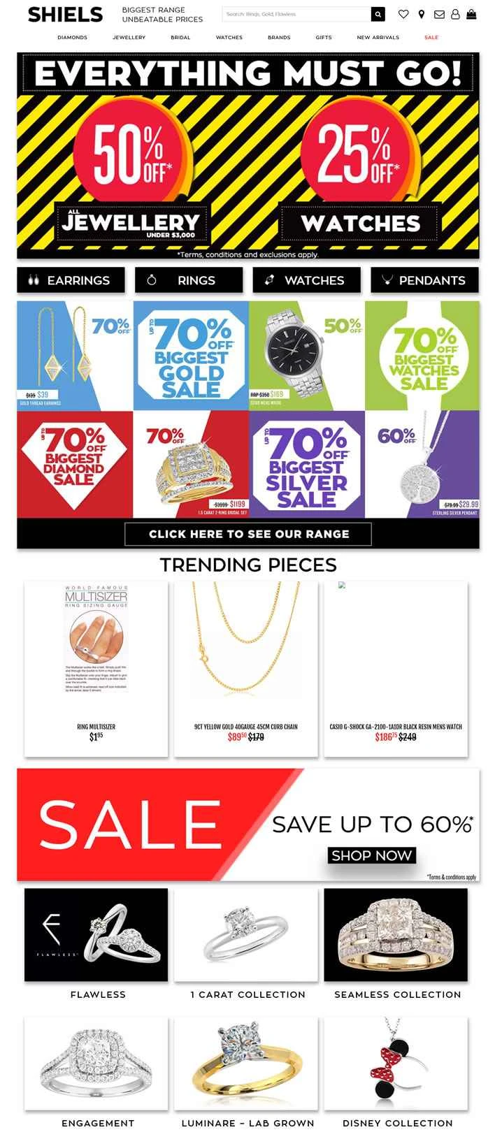 オーストラリアの宝石商：シールズ