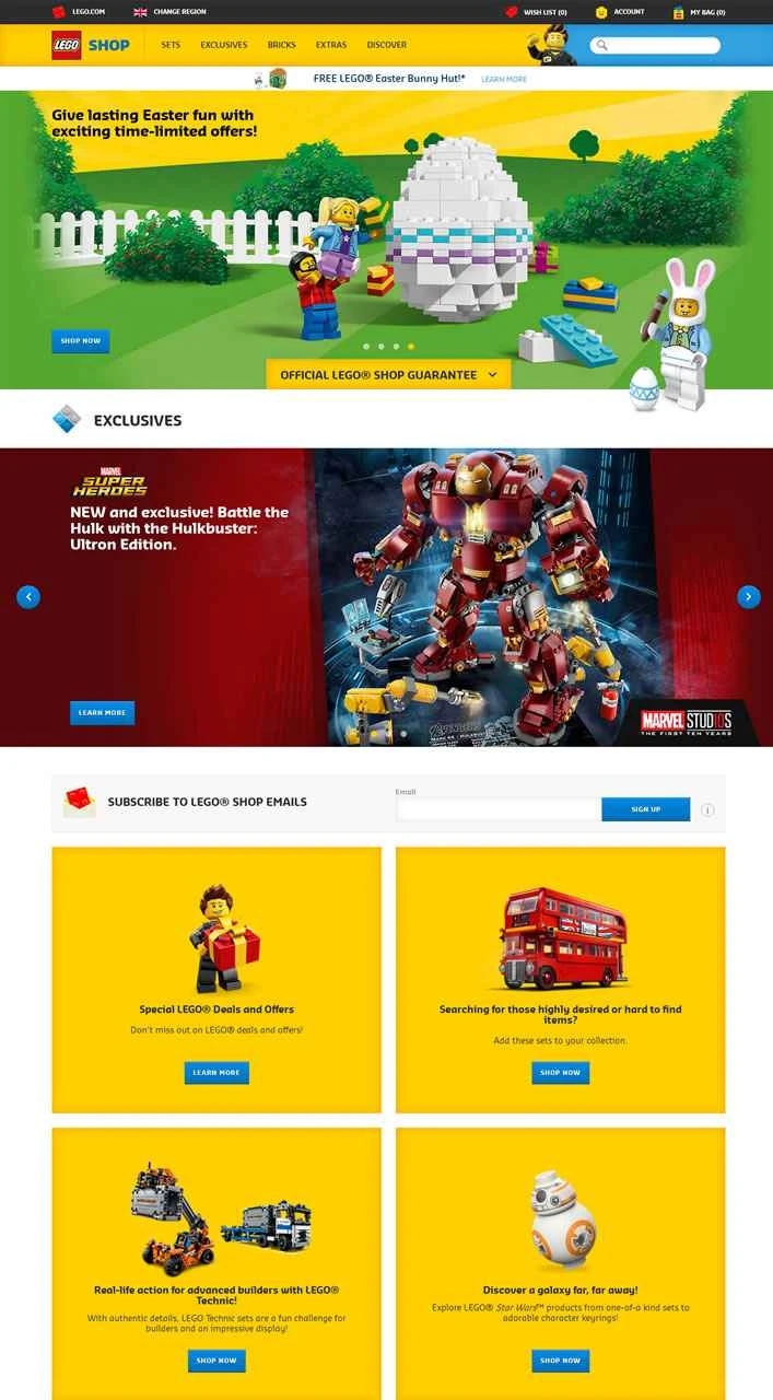 LEGO UK公式ストア：LEGO UK