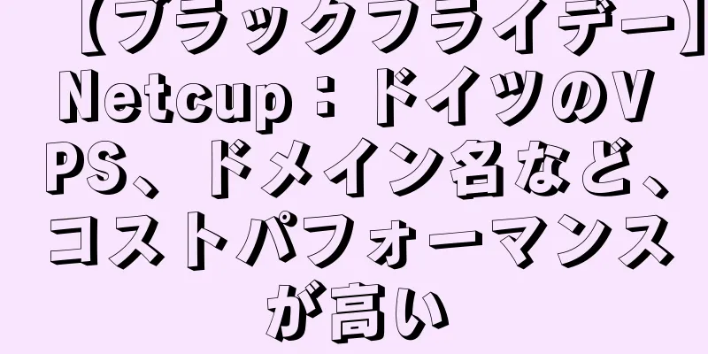 【ブラックフライデー】Netcup：ドイツのVPS、ドメイン名など、コストパフォーマンスが高い