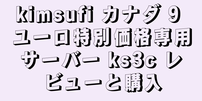 kimsufi カナダ 9 ユーロ特別価格専用サーバー ks3c レビューと購入