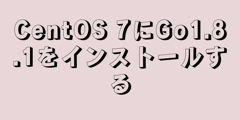 CentOS 7にGo1.8.1をインストールする