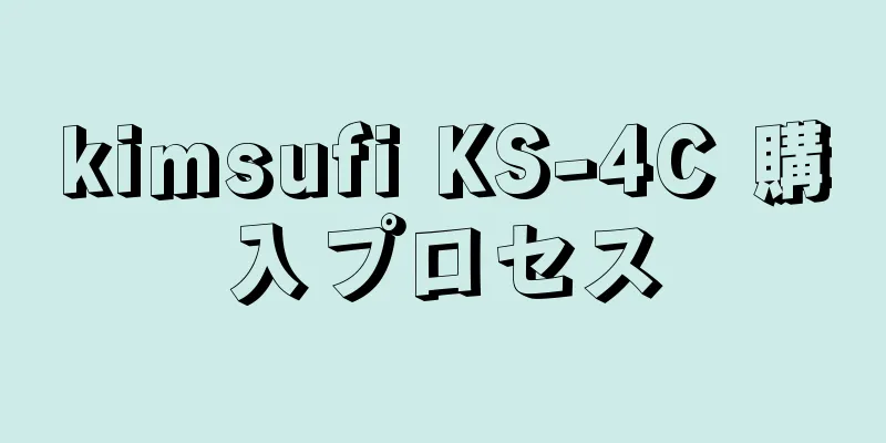 kimsufi KS-4C 購入プロセス