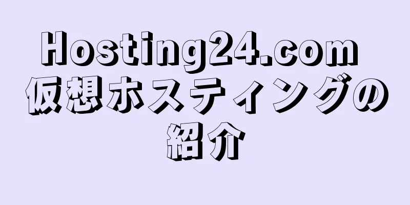 Hosting24.com 仮想ホスティングの紹介