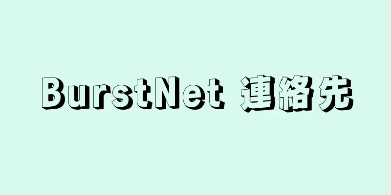 BurstNet 連絡先