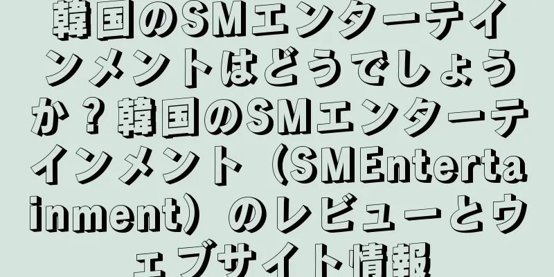 韓国のSMエンターテインメントはどうでしょうか？韓国のSMエンターテインメント（SMEntertainment）のレビューとウェブサイト情報
