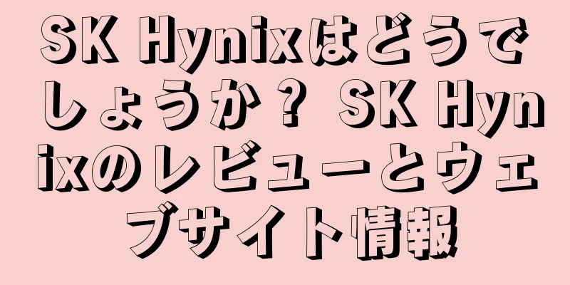 SK Hynixはどうでしょうか？ SK Hynixのレビューとウェブサイト情報