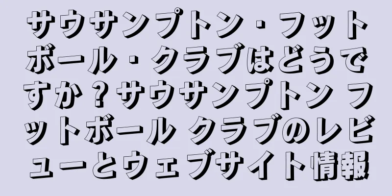 サウサンプトン・フットボール・クラブはどうですか？サウサンプトン フットボール クラブのレビューとウェブサイト情報