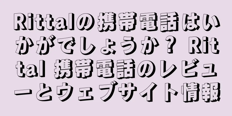 Rittalの携帯電話はいかがでしょうか？ Rittal 携帯電話のレビューとウェブサイト情報