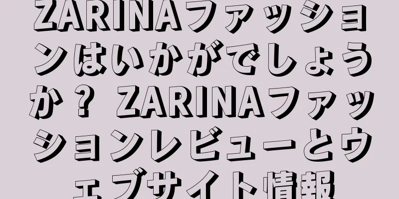 ZARINAファッションはいかがでしょうか？ ZARINAファッションレビューとウェブサイト情報