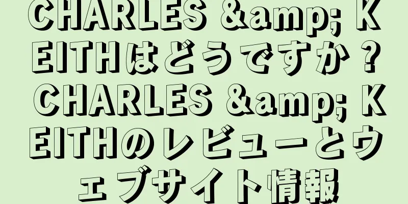 CHARLES & KEITHはどうですか？ CHARLES & KEITHのレビューとウェブサイト情報