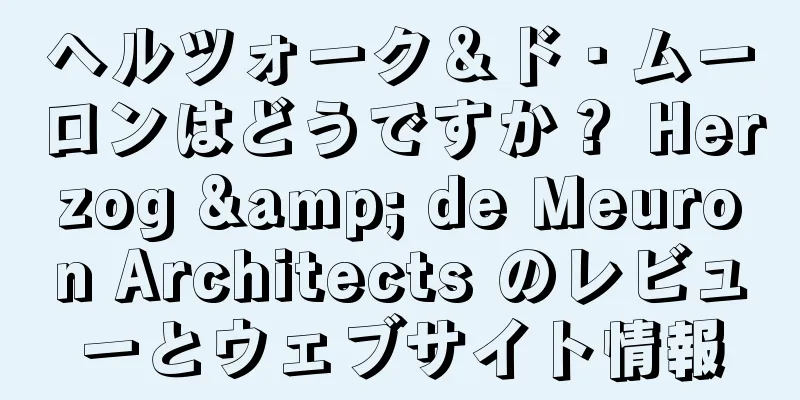ヘルツォーク＆ド・ムーロンはどうですか？ Herzog & de Meuron Architects のレビューとウェブサイト情報