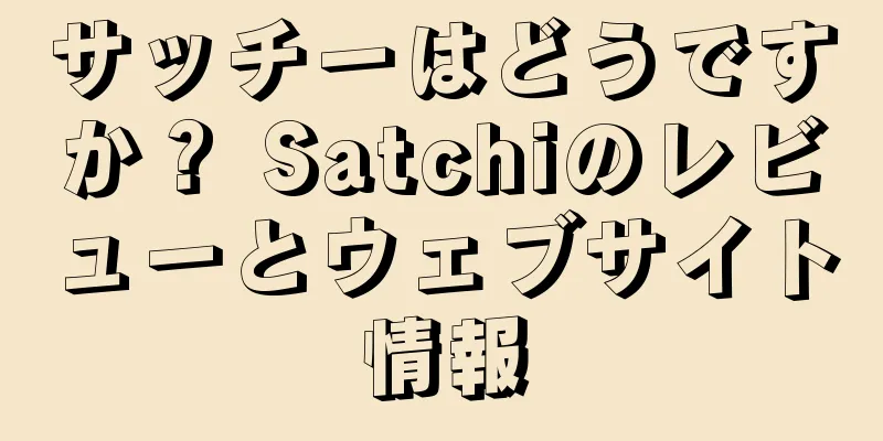 サッチーはどうですか？ Satchiのレビューとウェブサイト情報
