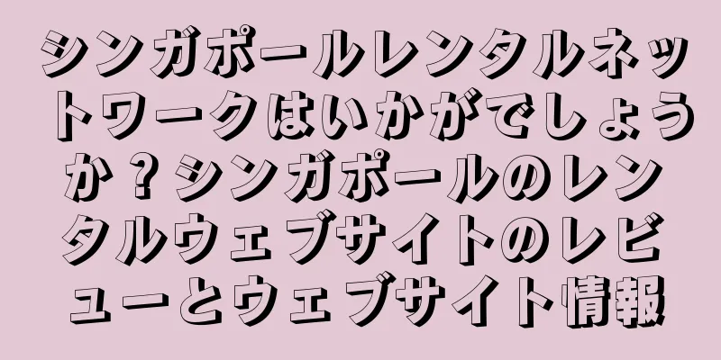 シンガポールレンタルネットワークはいかがでしょうか？シンガポールのレンタルウェブサイトのレビューとウェブサイト情報