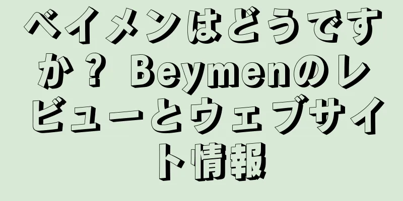 ベイメンはどうですか？ Beymenのレビューとウェブサイト情報