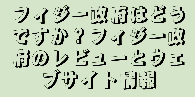 フィジー政府はどうですか？フィジー政府のレビューとウェブサイト情報