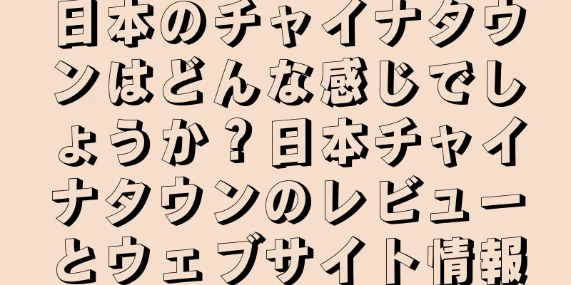 日本のチャイナタウンはどんな感じでしょうか？日本チャイナタウンのレビューとウェブサイト情報