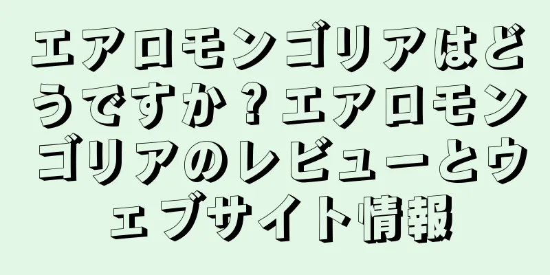 エアロモンゴリアはどうですか？エアロモンゴリアのレビューとウェブサイト情報