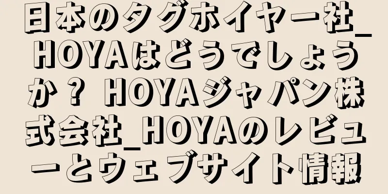 日本のタグホイヤー社_HOYAはどうでしょうか？ HOYAジャパン株式会社_HOYAのレビューとウェブサイト情報