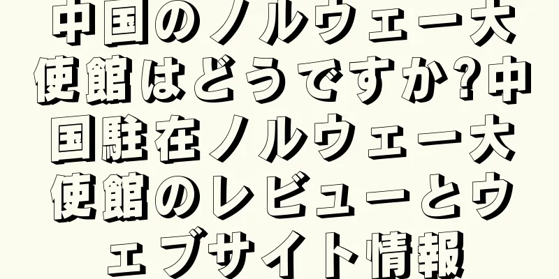 中国のノルウェー大使館はどうですか?中国駐在ノルウェー大使館のレビューとウェブサイト情報