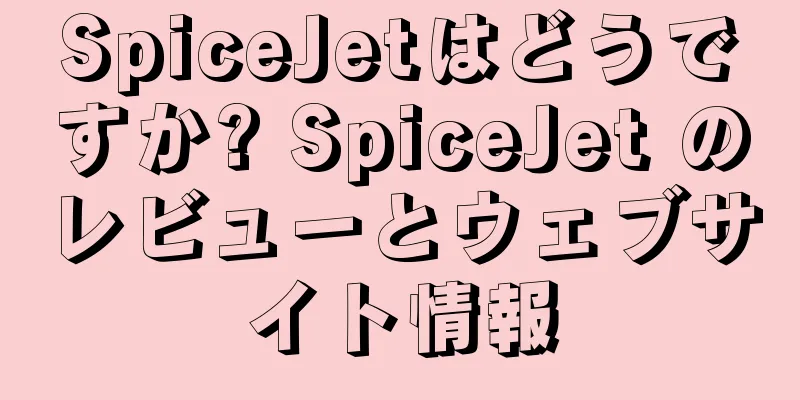 SpiceJetはどうですか? SpiceJet のレビューとウェブサイト情報