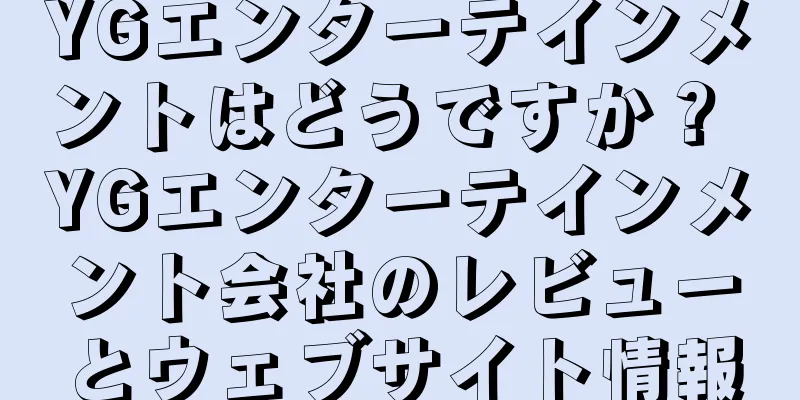 YGエンターテインメントはどうですか？ YGエンターテインメント会社のレビューとウェブサイト情報