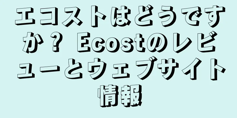 エコストはどうですか？ Ecostのレビューとウェブサイト情報