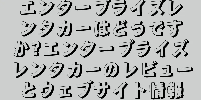 エンタープライズレンタカーはどうですか?エンタープライズレンタカーのレビューとウェブサイト情報