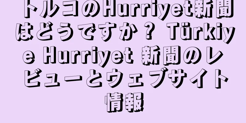 トルコのHurriyet新聞はどうですか？ Türkiye Hurriyet 新聞のレビューとウェブサイト情報