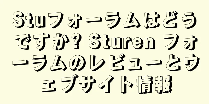 Stuフォーラムはどうですか? Sturen フォーラムのレビューとウェブサイト情報