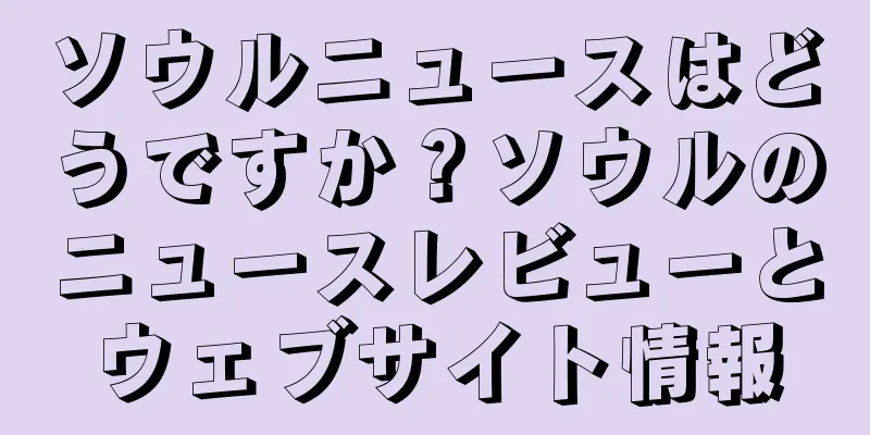 ソウルニュースはどうですか？ソウルのニュースレビューとウェブサイト情報