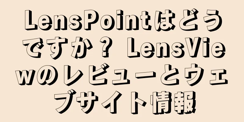 LensPointはどうですか？ LensViewのレビューとウェブサイト情報