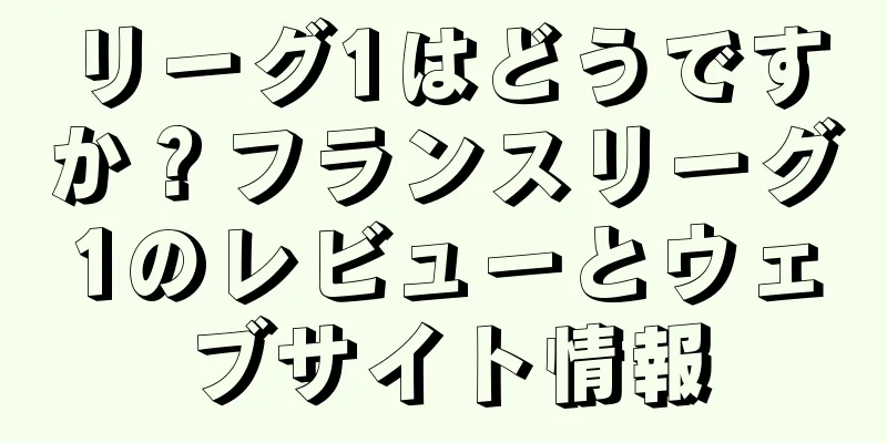 リーグ1はどうですか？フランスリーグ1のレビューとウェブサイト情報