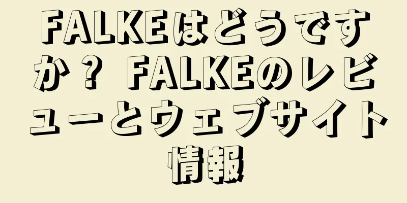 FALKEはどうですか？ FALKEのレビューとウェブサイト情報