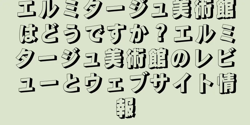 エルミタージュ美術館はどうですか？エルミタージュ美術館のレビューとウェブサイト情報