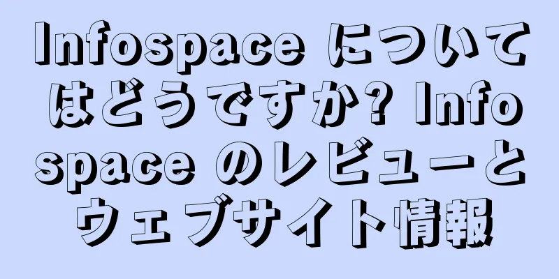 Infospace についてはどうですか? Infospace のレビューとウェブサイト情報