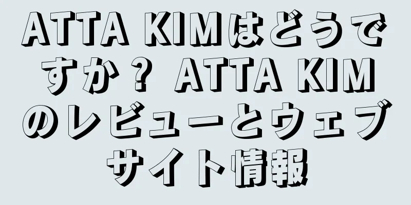 ATTA KIMはどうですか？ ATTA KIMのレビューとウェブサイト情報