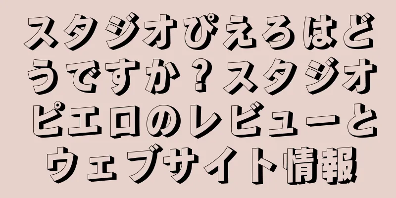 スタジオぴえろはどうですか？スタジオピエロのレビューとウェブサイト情報