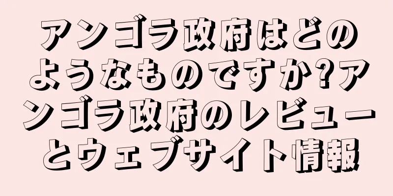アンゴラ政府はどのようなものですか?アンゴラ政府のレビューとウェブサイト情報