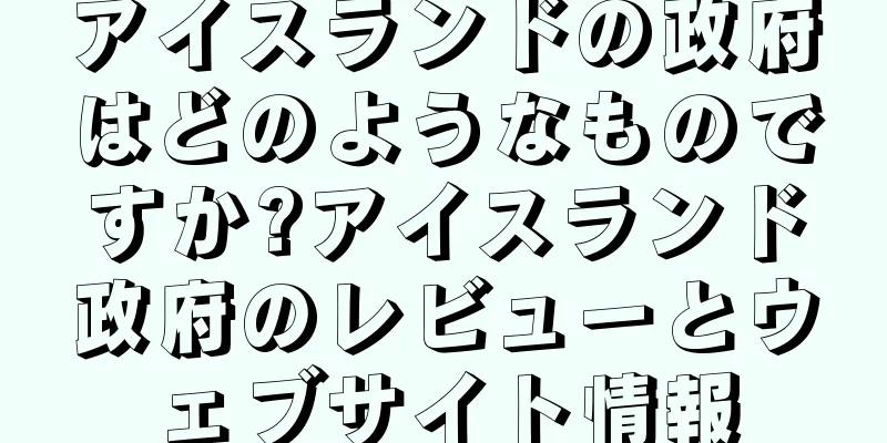 アイスランドの政府はどのようなものですか?アイスランド政府のレビューとウェブサイト情報