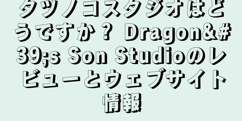 タツノコスタジオはどうですか？ Dragon's Son Studioのレビューとウェブサイト情報
