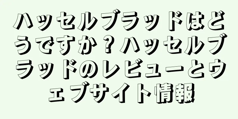 ハッセルブラッドはどうですか？ハッセルブラッドのレビューとウェブサイト情報