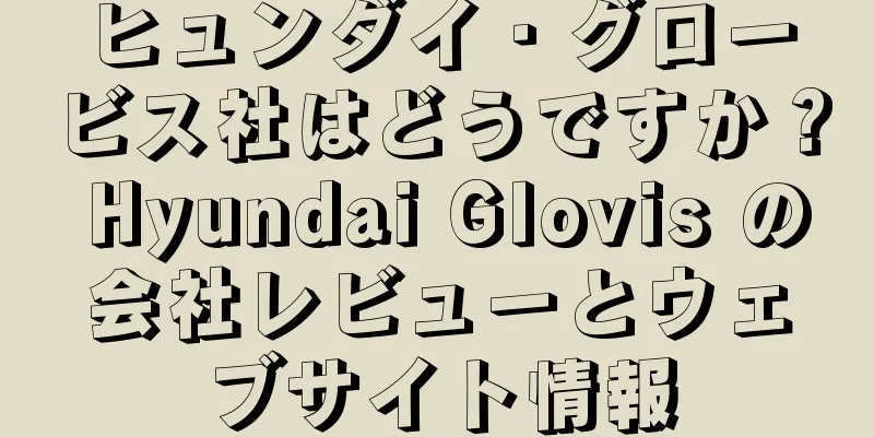 ヒュンダイ・グロービス社はどうですか？ Hyundai Glovis の会社レビューとウェブサイト情報